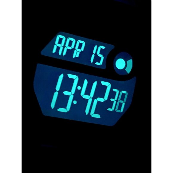 Timex Men's Watch TW2V59800 Command Encounter Digital Quartz Indiglo Black 45mm - Picture 8 of 15